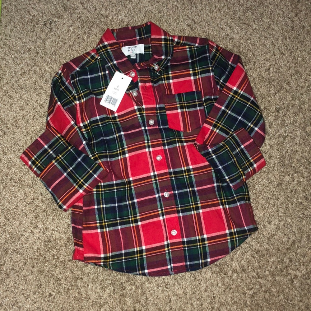 Oxford flannel shirt